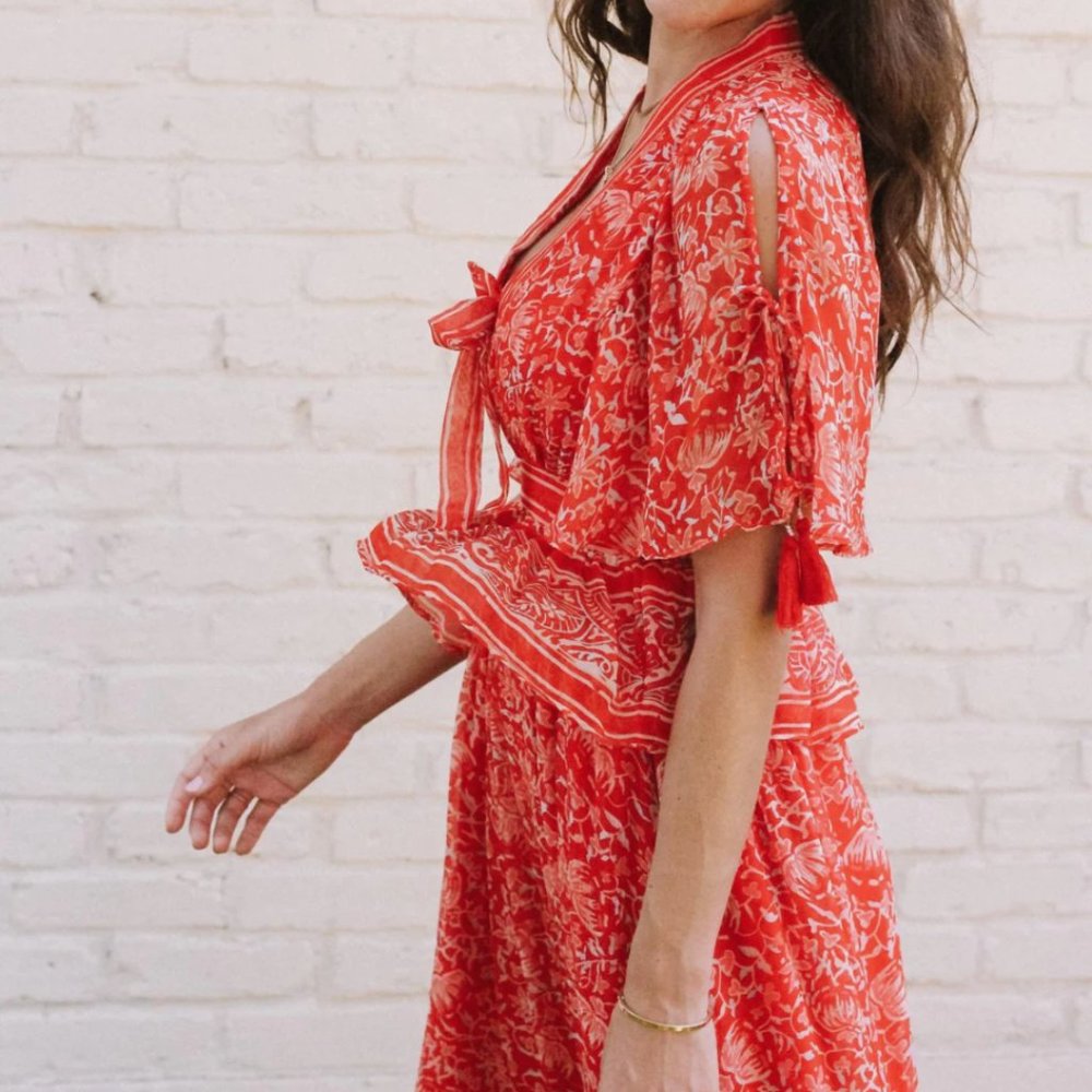 CLEOBELLA: Laurel Ankle Dress